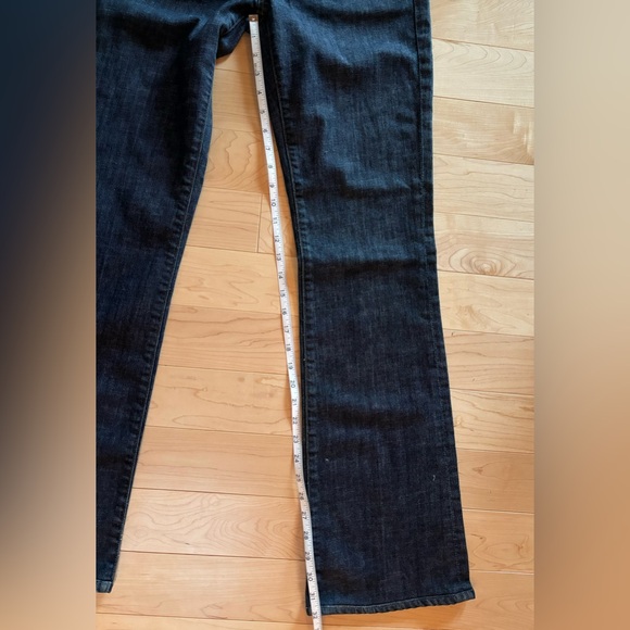 Citizens of Humanity Kelly 001 Stretch Low Waist Boot Cut Dark Wash Denim - Picture 5 of 7